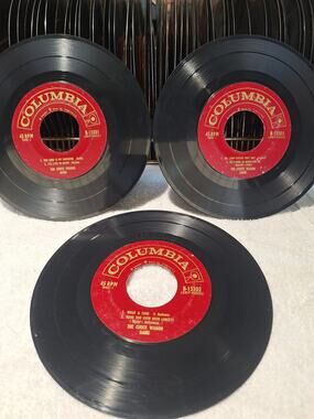 1950s Chuck Wagon Gang Columbia EP 13301 13302 13303 3x 45 RPM Gospel Record Set